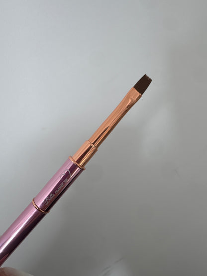 Pinceau Gel Double Embout – Flat & Round