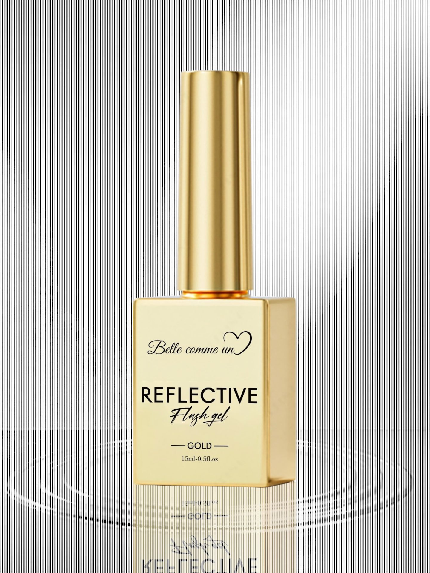 Réflective flash gel