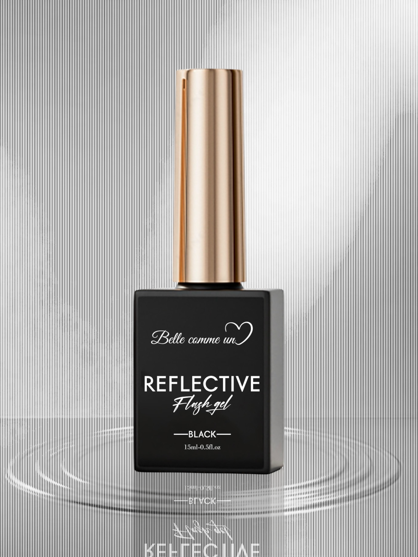 Réflective flash gel